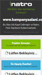 Mobile Screenshot of kampanyaalani.com